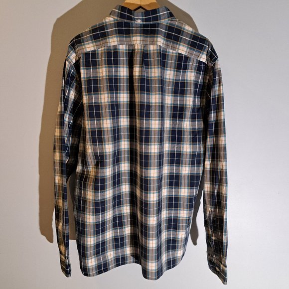 J. Crew Men's XL Four Button Pullover Plaid Shirt New With Tags Style A9334 - Picture 3 of 16